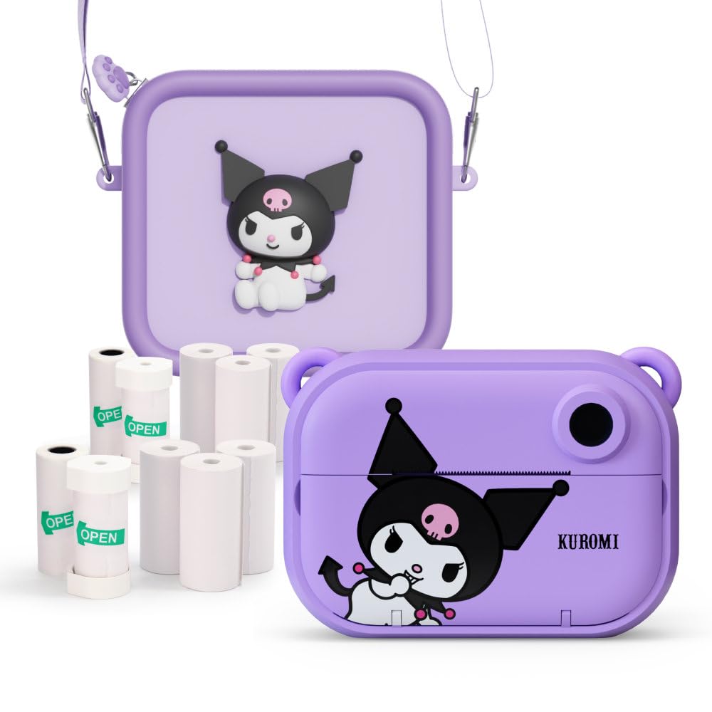 Amazon.com : Bundle Kuromi Instant Print Digital Camera